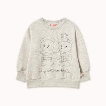 ★DROP1★2026AW★tinycottons タイニーコットンズ Tiny Tea Room Graphic Sweatshirt AW26-436
