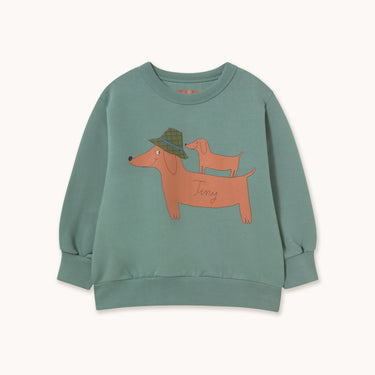 ★DROP1★2026AW★tinycottons タイニーコットンズ Two Dogs Graphic Sweatshirt AW26-438