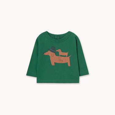 ★DROP2★2026AW★tinycottons タイニーコットンズ Two Dogs Graphic Baby Tee AW26-484