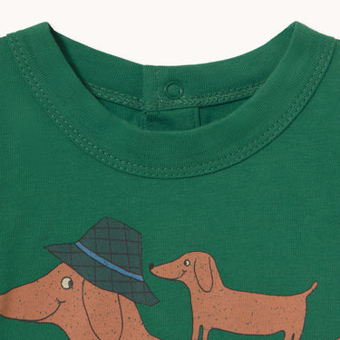 ★DROP2★2026AW★tinycottons タイニーコットンズ Two Dogs Graphic Baby Tee AW26-484