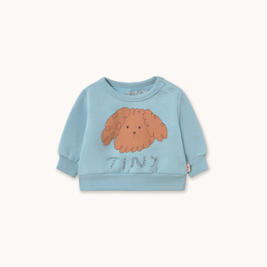 ★DROP2★2026AW★tinycottons タイニーコットンズ Curly Dog Graphic Baby Sweatshirt AW26-486