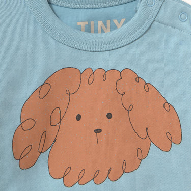 ★DROP2★2026AW★tinycottons タイニーコットンズ Curly Dog Graphic Baby Sweatshirt AW26-486