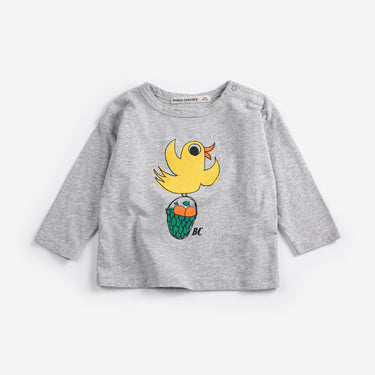 ★DROP1★2026SS★BOBOCHOSES ボボショーズ Flying Oranges long sleeve T-shirt B126AB008