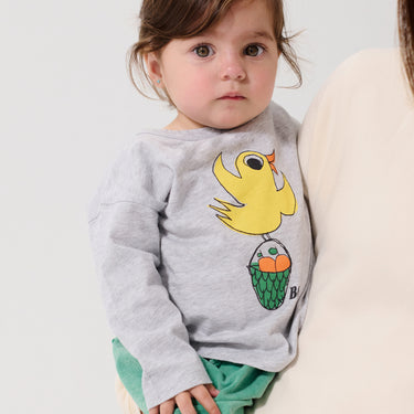 ★DROP1★2026SS★BOBOCHOSES ボボショーズ Flying Oranges long sleeve T-shirt B126AB008