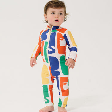 ★DROP2★2026SS★BOBOCHOSES ボボショーズ Bobo Choses Color all over swim overall B126AB133