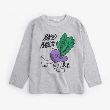 ★DROP1★2026SS★BOBOCHOSES ボボショーズ Rapid Radish long sleeve T-shirt B126AC001