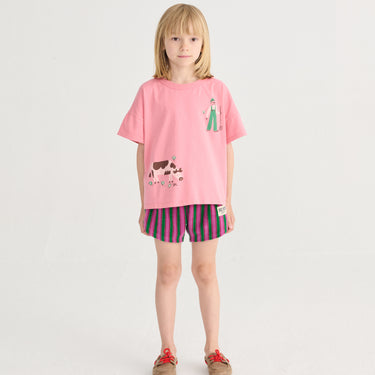 ★DROP1★2026SS★BOBOCHOSES ボボショーズ Farm Adventure T-shirt B126AC004