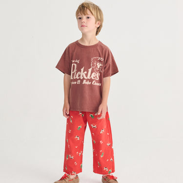 ★DROP1★2026SS★BOBOCHOSES ボボショーズ Pickles The Dog T-shirt B126AC005