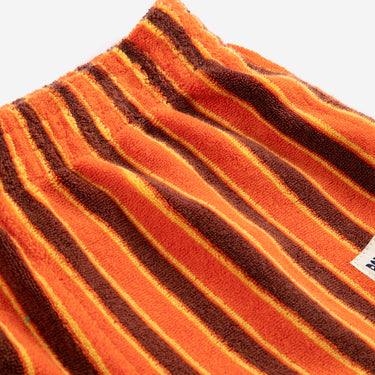 ★DROP2★2026SS★BOBOCHOSES ボボショーズ Striped Brick terry cloth shorts B126AC057