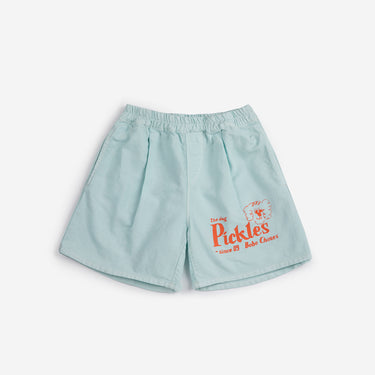 ★DROP1★2026SS★BOBOCHOSES ボボショーズ Pickles The Dog woven bermuda shorts B126AC069