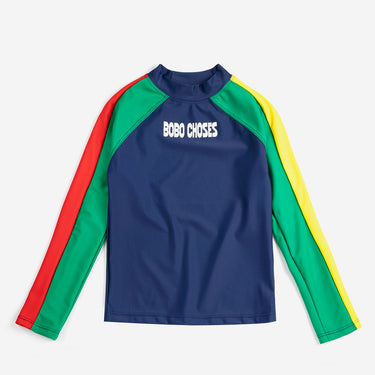 ★DROP2★2026SS★BOBOCHOSES ボボショーズ Bobo Choses color block swim T-shirt B126AC132