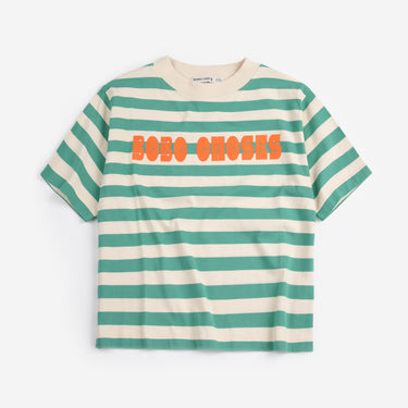★DROP2★2026SS★BOBOCHOSES ボボショーズ Bobo Choses Modern striped T-shirt B126AC136