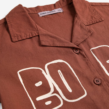 ★DROP2★2026SS★BOBOCHOSES ボボショーズ Bobo Choses Thin woven shirt B126AC141