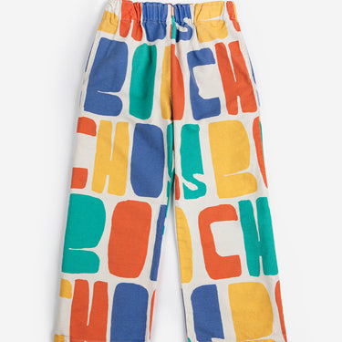 ★DROP2★2026SS★BOBOCHOSES ボボショーズ Bobo Choses Color all over woven pants B126AC148