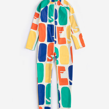 ★DROP2★2026SS★BOBOCHOSES ボボショーズ Bobo Choses Color all over swim overall B126AC153