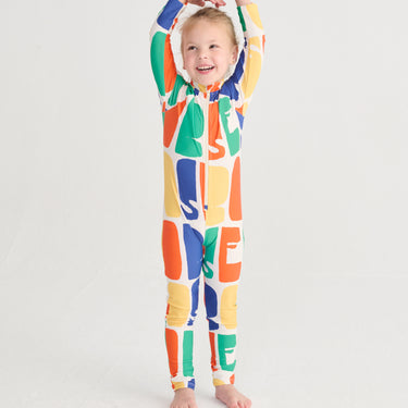 ★DROP2★2026SS★BOBOCHOSES ボボショーズ Bobo Choses Color all over swim overall B126AC153
