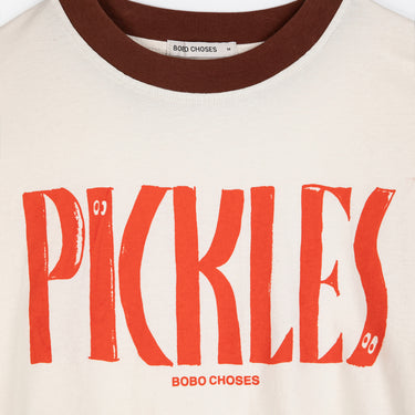 ★2026SS★BOBOCHOSES ボボショーズ Colour block fitted T-shirt ADULT B126AD003