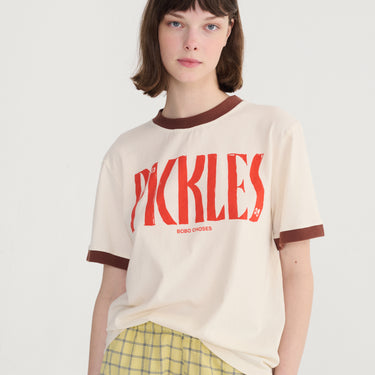 ★2026SS★BOBOCHOSES ボボショーズ Colour block fitted T-shirt ADULT B126AD003