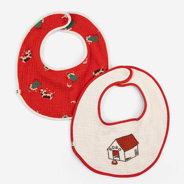 ★DROP1★2026SS★BOBOCHOSES ボボショーズ Adventure Farm bib set x2 B126AH002