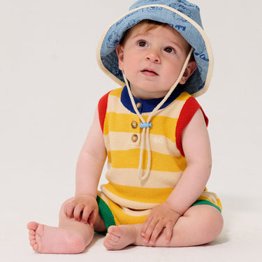 ★DROP2★2026SS★BOBOCHOSES ボボショーズ Pickles The Dog all over bucket hat B126AH007