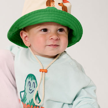 ★DROP2★2026SS★BOBOCHOSES ボボショーズ Friends In a Pickle bucket hat B126AH009
