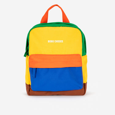 ★DROP1★2026SS★BOBOCHOSES ボボショーズ Bobo Choses Color Block backpack B126AH063