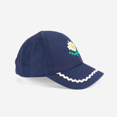 ★DROP2★2026SS★BOBOCHOSES ボボショーズ Pixel Daisy twill cap B126AI015