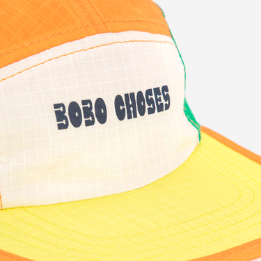 ★DROP2★2026SS★BOBOCHOSES ボボショーズ Bobo Choses color block technic cap B126AI016