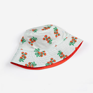 ★DROP2★2026SS★BOBOCHOSES ボボショーズ Juicy Tomatoes all over reversible hat B126AI020