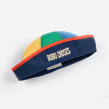 ★DROP2★2026SS★BOBOCHOSES ボボショーズ Bobo Choses color block sailor hat B126AI023