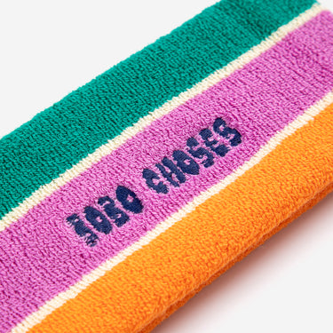 ★DROP2★2026SS★BOBOCHOSES ボボショーズ Bobo Choses Striped terry cloth headband B126AI026