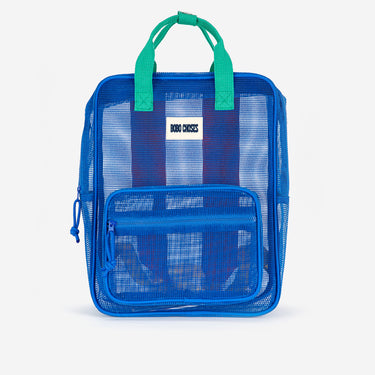 ★DROP1★2026SS★BOBOCHOSES ボボショーズ Bobo Choses color block mesh backpack B126AI032