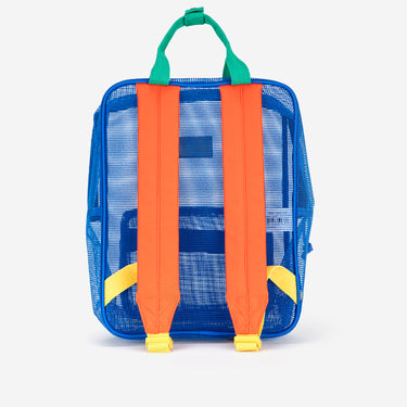 ★DROP1★2026SS★BOBOCHOSES ボボショーズ Bobo Choses color block mesh backpack B126AI032