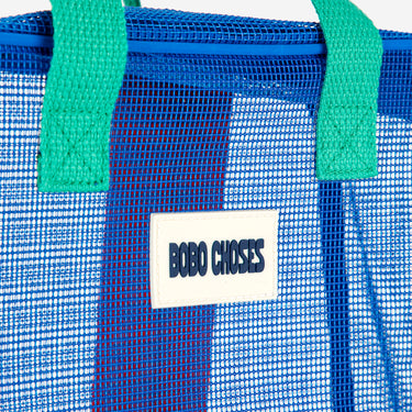 ★DROP1★2026SS★BOBOCHOSES ボボショーズ Bobo Choses color block mesh backpack B126AI032
