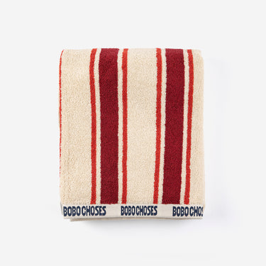 ★DROP2★2026SS★BOBOCHOSES ボボショーズ Bobo Choses Striped beach towel B126AI039