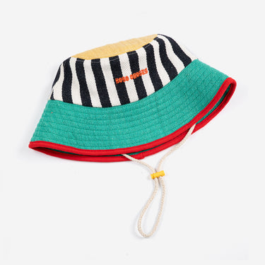 ★DROP1★2026SS★BOBOCHOSES ボボショーズ Bobo Choses striped bucket hat B126AI047