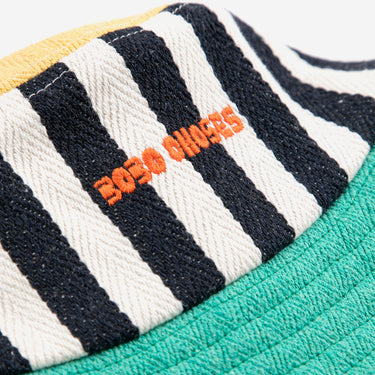 ★DROP1★2026SS★BOBOCHOSES ボボショーズ Bobo Choses striped bucket hat B126AI047