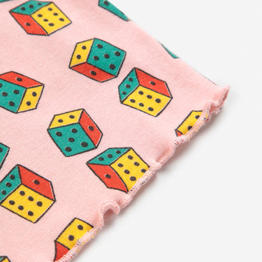 ★DROP1★2025AW★BOBOCHOSES ボボショーズ Dices all over T-shirt baby B225AB042
