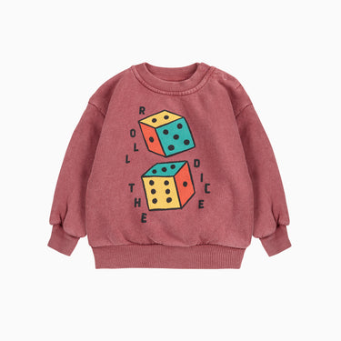 ★DROP1★2025AW★BOBOCHOSES ボボショーズ Roll The Dice sweatshirt baby B225AB048