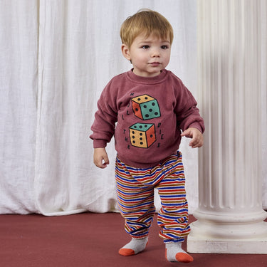 ★DROP1★2025AW★BOBOCHOSES ボボショーズ Roll The Dice sweatshirt baby B225AB048