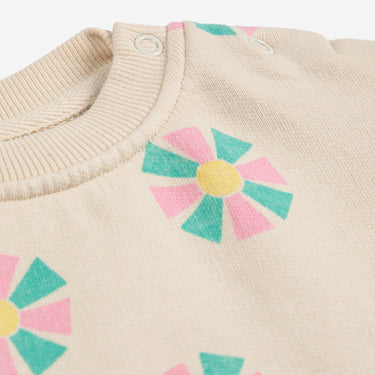 ★DROP1★2025AW★BOBOCHOSES ボボショーズ Kaleidoscope all over sweatshirt baby B225AB054
