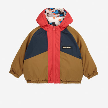★DROP2★2025AW★BOBOCHOSES ボボショーズ Doggy Mate all over reversible jacket baby 225AB104