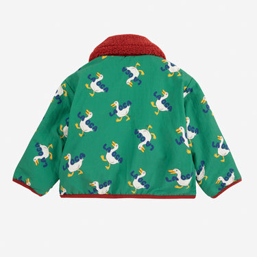 ★DROP2★2025AW★BOBOCHOSES ボボショーズ La Oca all over reversible sheepskin jacket baby B225AB107