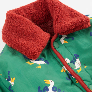 ★DROP2★2025AW★BOBOCHOSES ボボショーズ La Oca all over reversible sheepskin jacket baby B225AB107