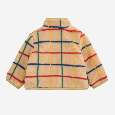 ★DROP2★2025AW★BOBOCHOSES ボボショーズ Stripe color sheepskin jacket baby B225AB108