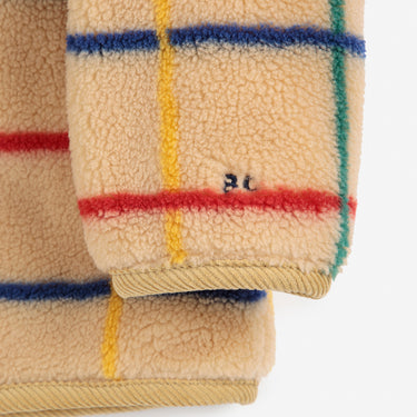 ★DROP2★2025AW★BOBOCHOSES ボボショーズ Stripe color sheepskin jacket baby B225AB108