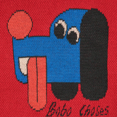 ★DROP1★2025AW★BOBOCHOSES ボボショーズ Doggy Mate jacquard jumper baby B225AB121