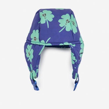 ★DROP2★2025AW★BOBOCHOSES ボボショーズ Lucky Clover all over padded chapka baby B225AH008