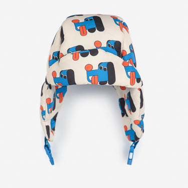 ★DROP2★2025AW★BOBOCHOSES ボボショーズ Doggy Mate all over padded chapka baby B225AH009