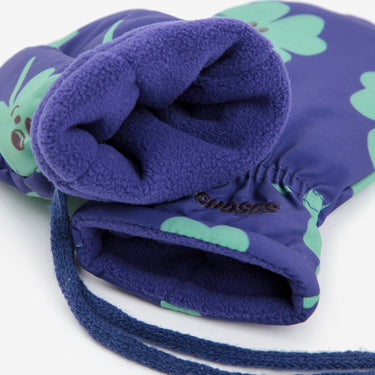 ★DROP2★2025AW★BOBOCHOSES ボボショーズ Lucky Clover all over padded mittens B225AH013